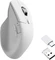 Keychron M6 All Silent Wireless Mouse weiß, 1K PixArt 3395, USB/Bluetooth Vorschaubild