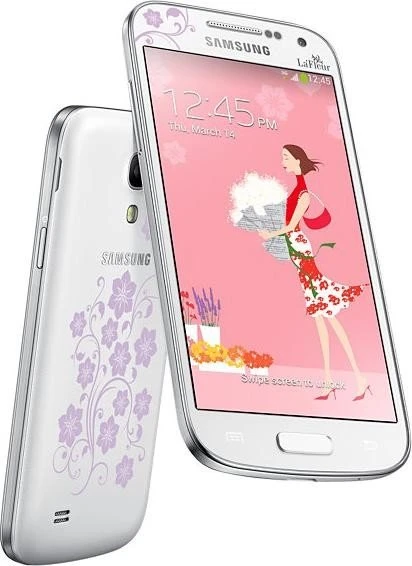Samsung Galaxy S4 Mini Value Edition i9195i La Fleur weiß