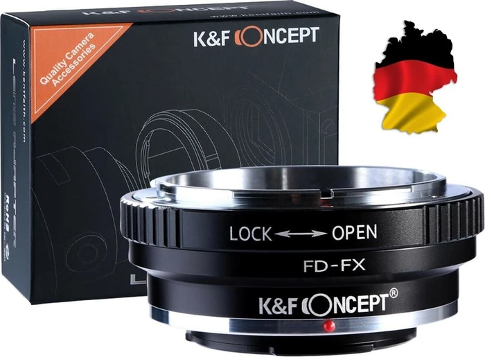 K&F Concept Adapter für Canon FD auf Fujifilm X