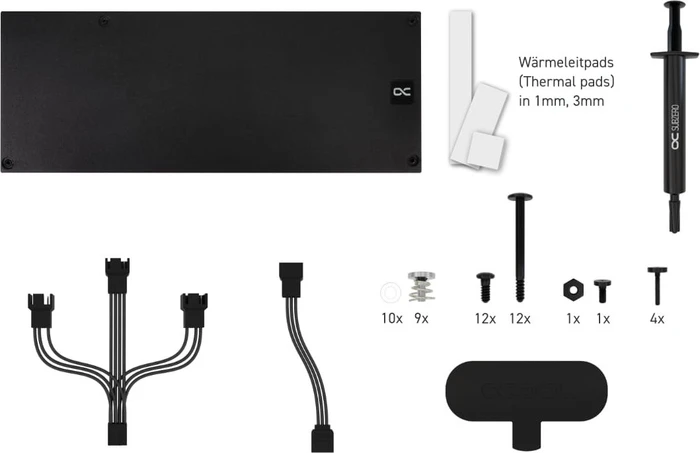 Alphacool Eiswolf 2 AiO 360mm AMD Radeon RX 7900XT Reference Design mit Backplate