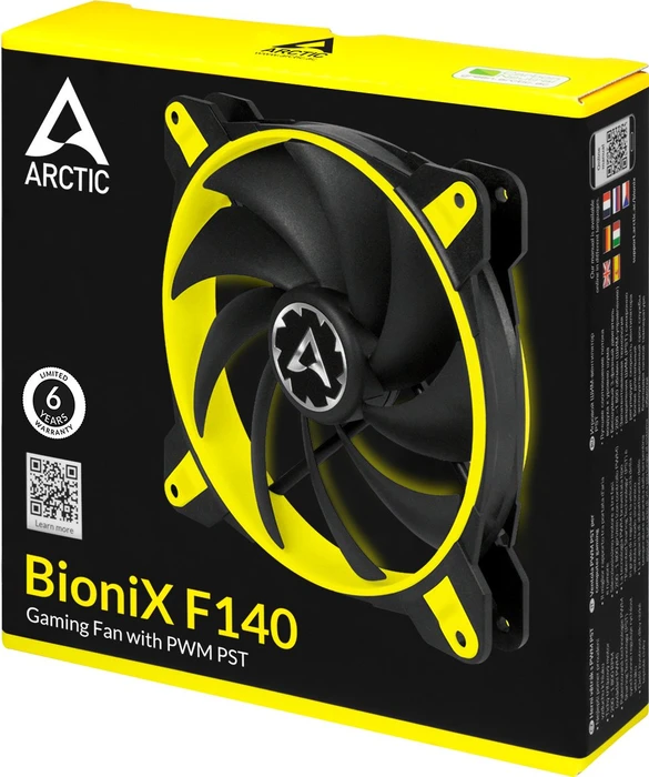ARCTIC BioniX F140 PWM PST gelb, 140mm