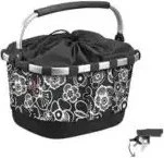 Reisenthel Carrybag GT Uniklip 2 Fahrradkorb fleur schwarz