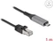 DeLOCK Gigabit LAN-Adapterkabel, 1m, RJ-45, USB-C 3.0 [Stecker] Vorschaubild
