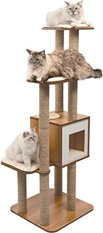 Catit Vesper Design High Base XL, beige/braun
