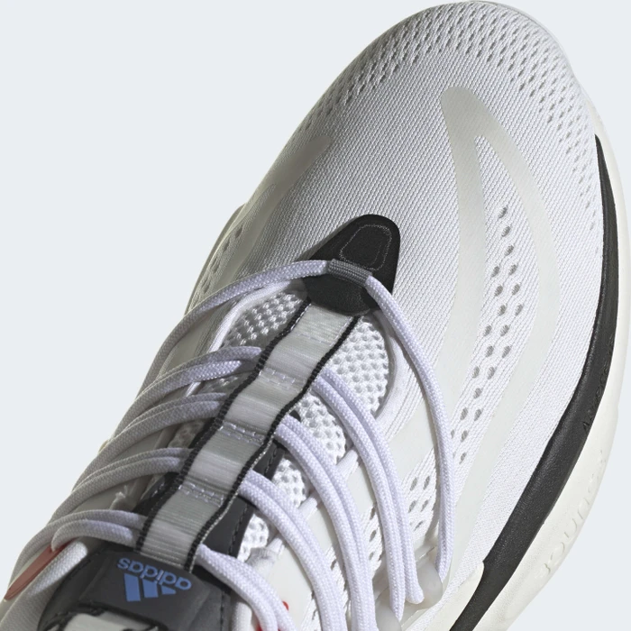 adidas Alphaboost V1 Sustainable Boost cloud white/blue fusion/bright red
