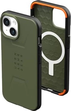 UAG Civilian Case with MagSafe für Apple iPhone 15 Plus Olive Drab