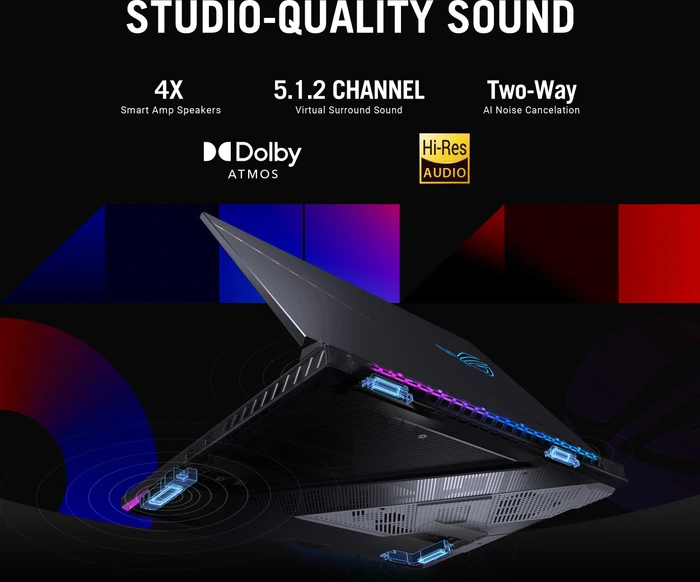 ASUS ROG Strix Scar 16 (2023) G634JZ-NM045W, Off Black, Core i9-13980HX, 64GB RAM, 4TB SSD, GeForce RTX 4080, DE