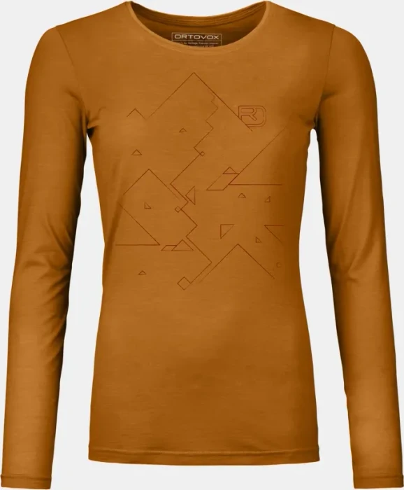 Ortovox 185 Merino Tangram Funktionsshirt langarm (Damen)