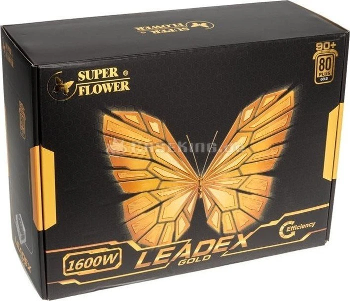 Super Flower Leadex Gold schwarz 1600W, ATX 2.3