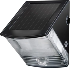 Brennenstuhl SOL 04 plus Solar Wandleuchte schwarz