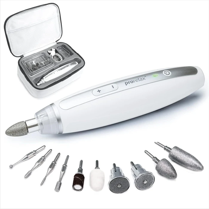 prorelax Premium Elektrisches Maniküre/Pediküre-Set