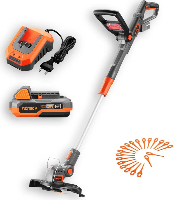 Fuxtec FX-E1RT20-SET Akku-Rasentrimmer inkl. Akku 2.0Ah