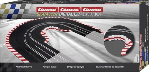 Carrera Digital 124/132/Evolution Zubehör Haarnadelkurve 1 / 60