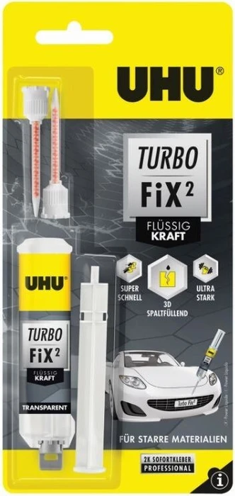 UHU Turbo Fix² Kraft 2-Komponenten Kleber, 10g