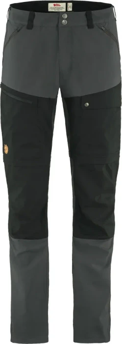 Fjällräven Abisko Midsummer Zip-Off Hose lang dark grey/black (Herren)