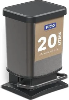 Rotho Paso 20l graphit
