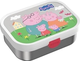 Mepal Campus Edelstahl Bento Brotdose mit Gabel Peppa Pig