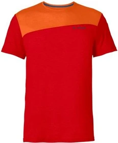 Vaude Sveit Funktionsshirt kurzarm mars red/tangerine (Herren)