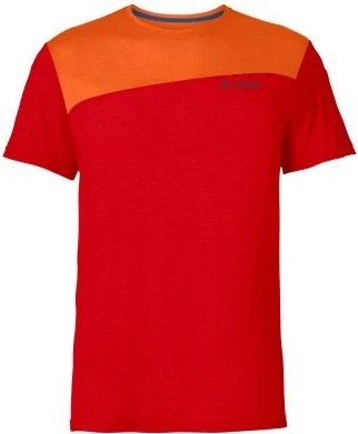 Vaude Sveit Funktionsshirt kurzarm mars red/tangerine (Herren)