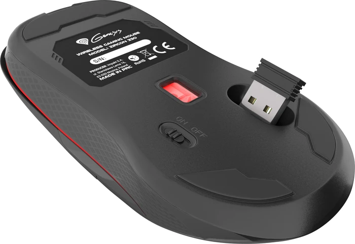 Genesis Zircon 330 Wireless Gaming Mouse, USB