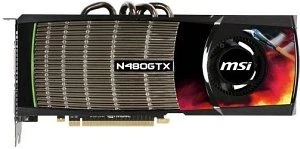 MSI GeForce GTX 480, N480GTX-M2D15, 1.5GB GDDR5, 2x DVI, Mini HDMI