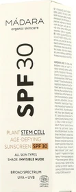 Madara Plant Stem Cell Age-Defying Sonnencreme LSF30, 10ml