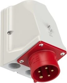 PCE CEE-Wandgerätestecker 16A 5p 6h IP44