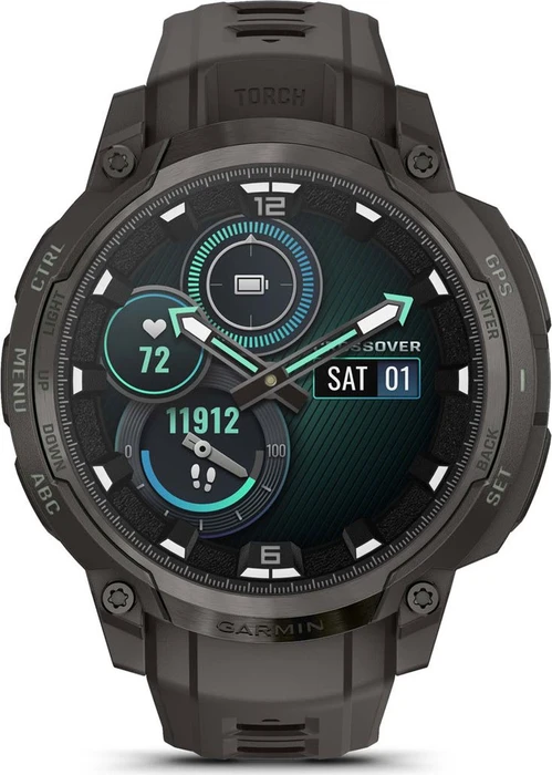 Garmin Instinct Crossover AMOLED charcoal