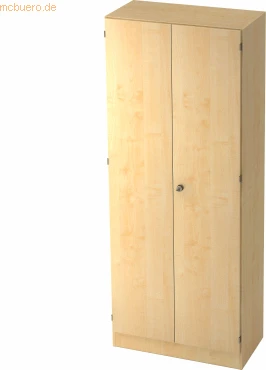 Hammerbacher Garderoben-Schrank 5OH V6200, Streifengriff, ahorn, Schrankwand