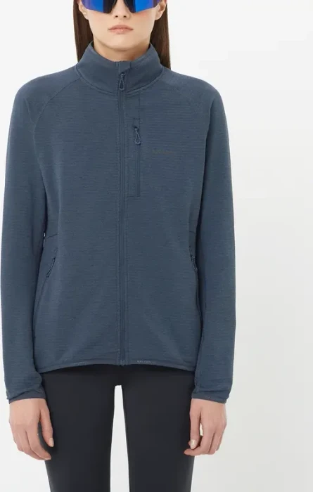 Salomon Essential Lightwarm Jacke blue nights (Damen)