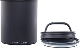 Airscape Kaffeedose groß Aufbewahrungsbehälter schwarz matt