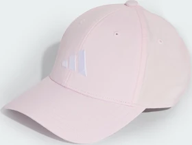adidas New Logo Embroidered Baseball Kappe clear pink/white