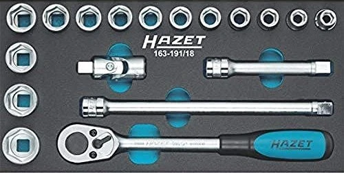 Hazet 163-191/18 Steckschlüsselsatz, 18-tlg.
