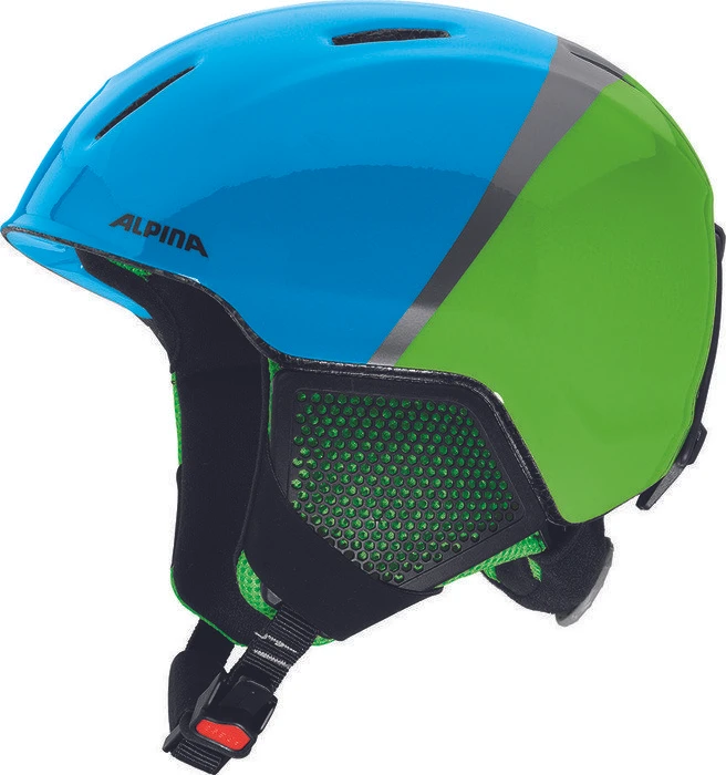Alpina Carat LX Helm grün/blau/grau (Junior)