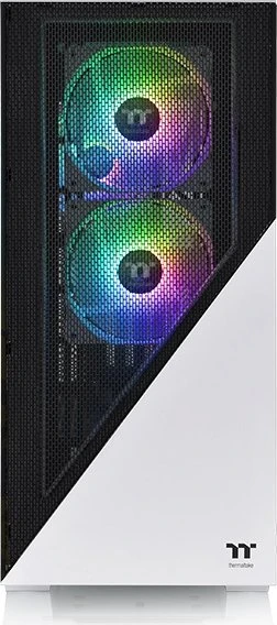 Thermaltake Divider 370 TG ARGB Snow Edition, weiß, Glasfenster