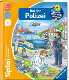 Ravensburger tiptoi Buch: Wieso? Weshalb? Warum?: Bei der Polizei