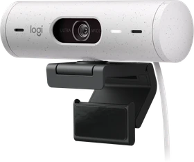 Logitech BRIO 500, grau/weiß