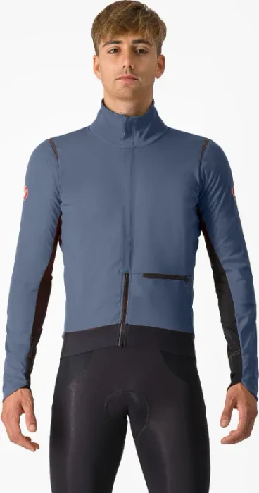 Castelli Alpha Doppio RoS Fahrradjacke twilight blue/silver reflex (Herren)