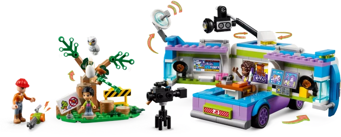 LEGO Friends - Nachrichtenwagen