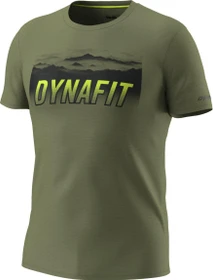 Dynafit Transalper Graphic Funktionsshirt langarm military green (Herren)
