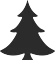Heyda Hebel-Motivstanzer groß, Tannenbaum, blau, 25mm Vorschaubild