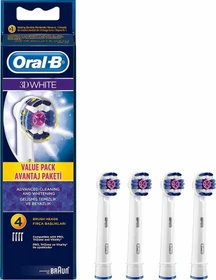 Oral-B 3D White Ersatzbürste, 4 Stück