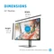 HP Z25xs G3 QHD USB-C DreamColor Display, 25" Vorschaubild