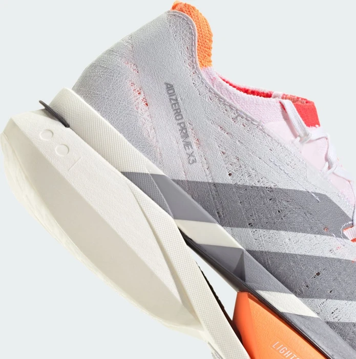 adidas Adizero Prime X3 Strung cloud white/lucid red