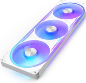NZXT F Series F360U Ultra RGB Single-Frame Fan Unit, weiß, LED-Steuerung, 3x 120mm