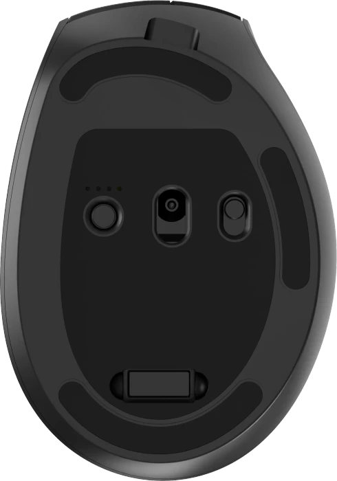 Gembird Triple-Mode 9-Button Wireless Ergonomic Mouse schwarz, USB/Bluetooth