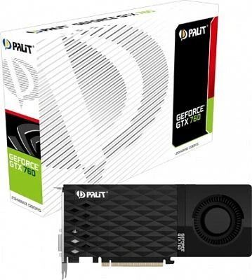 Palit GeForce GTX 760, 2GB GDDR5, 2x DVI, HDMI, DP