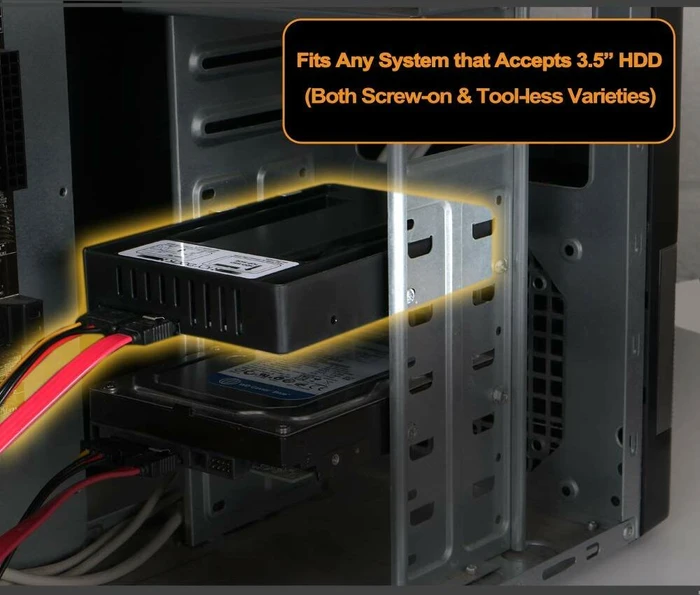 Icy Dock MB882SP-1S-3B DUAL, Einbaurahmen, schwarz, 2er-Pack