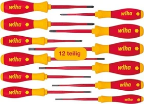 Wiha SoftFinish electric slimFix 3201 K12 Schraubendrehersatz, 12-tlg.