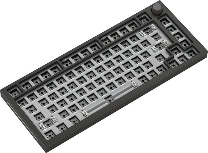 Glorious GMMK Pro 75%, Switch Plate, Kunststoff (Polycarbonat), ANSI, weiß